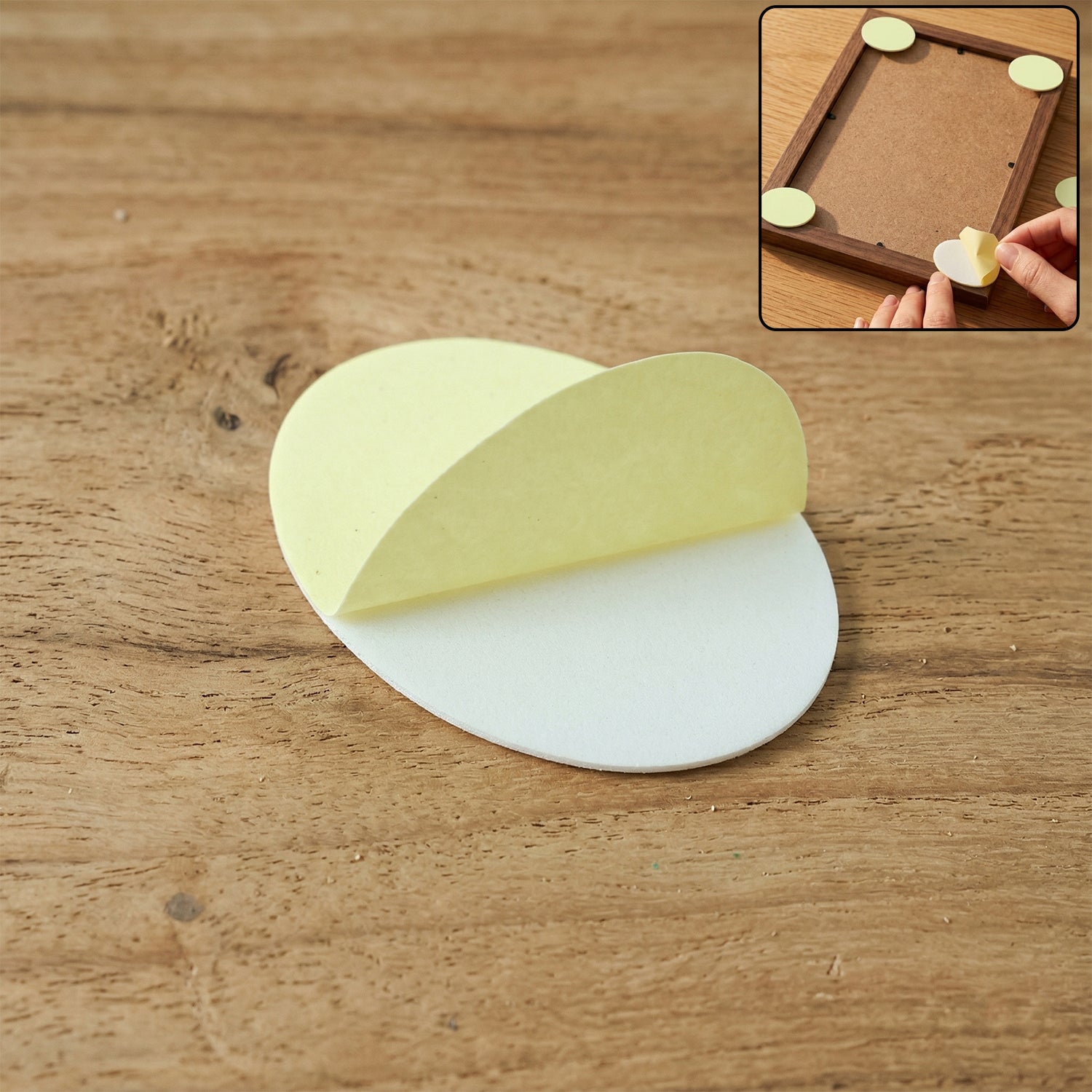 Round Anti-Slip Furniture Pad, Strong Adhesive & Floor Protector Secondary image