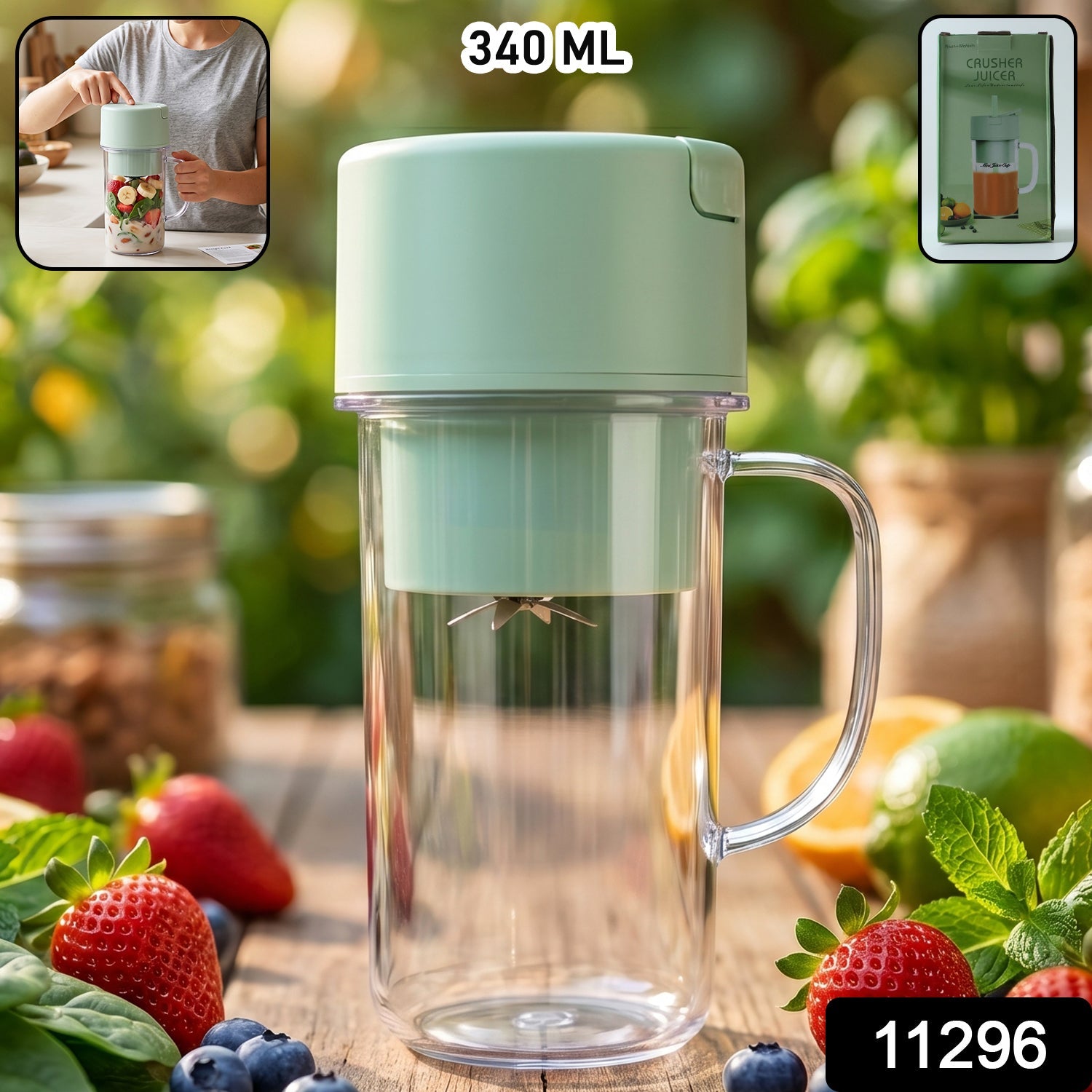 Portable Electric Juicer – Compact & Rechargeable for Fresh Juices Secondary image