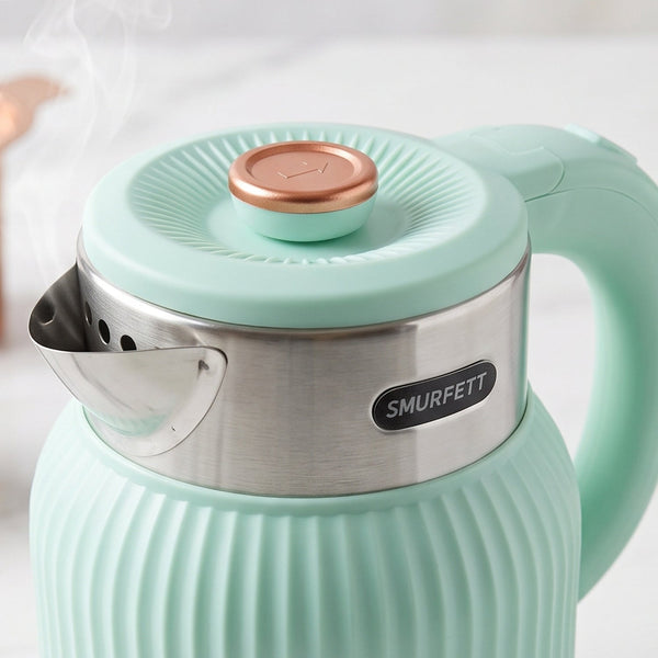 Cordless electric kettle for tea, coffee and instant noodles