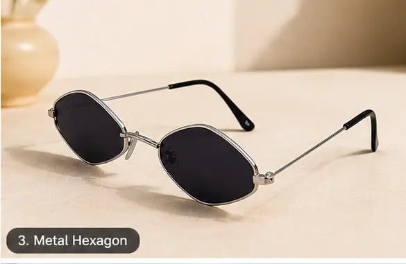 Combo Pack of 3 Unisex Sunglasses – Stylish UV Protection Fashion Shades for Men & Women