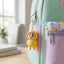 Mini cartoon face-changing doll keychain with multiple expressions
