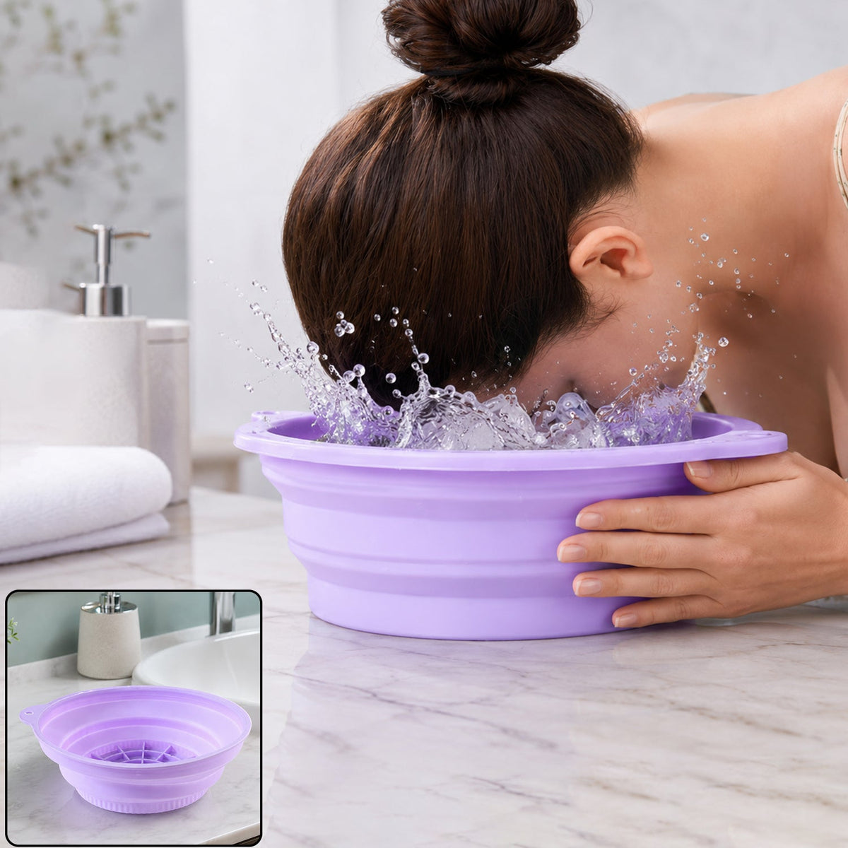 Facial Ice Bowl – Skin Tightening & Puffiness Reduction Tool Main image