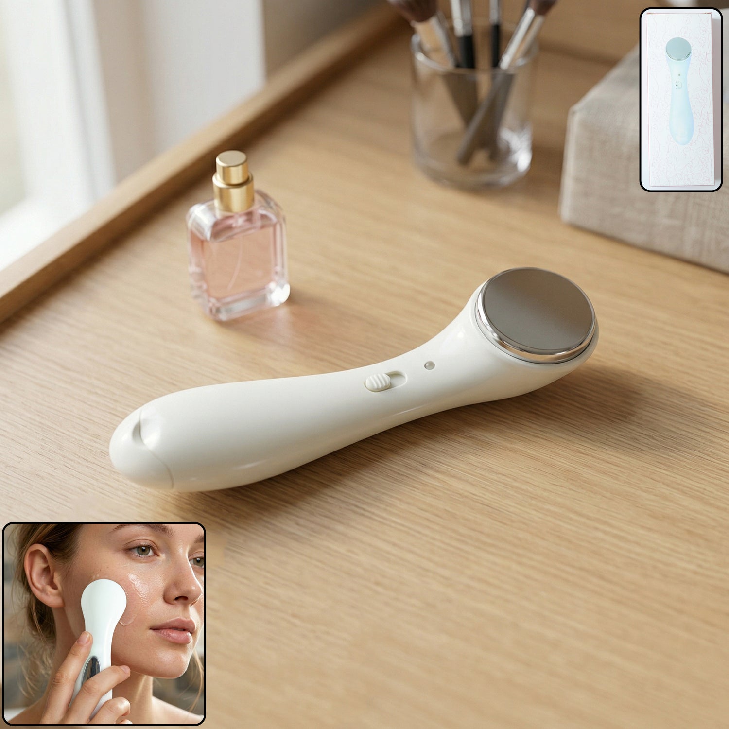 Portable Electric Facial Massager – Skin Tightening & Relaxation Secondary image