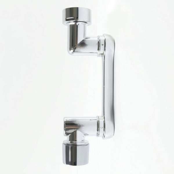 Kitchen sink tap extension nozzle for flexible washing