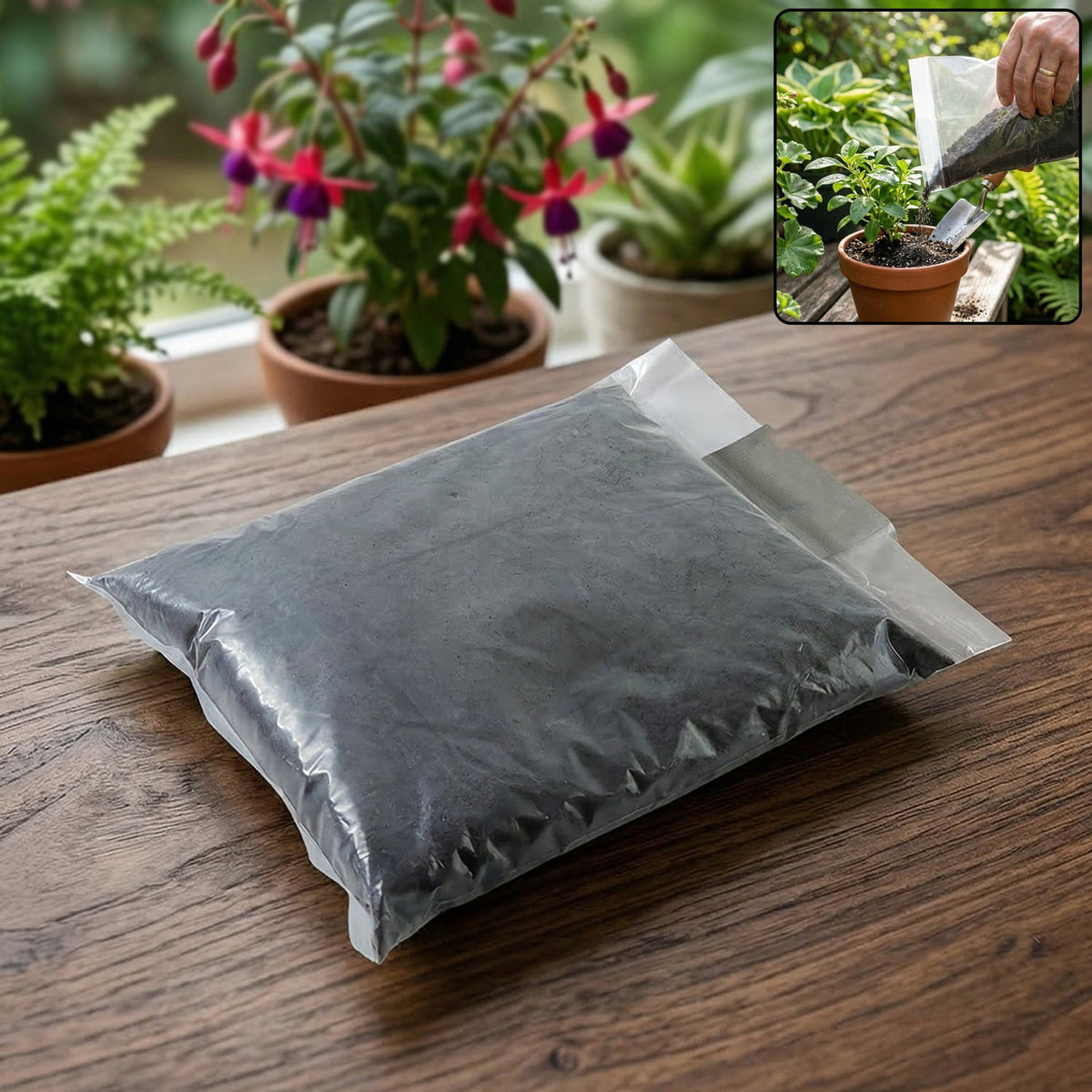 Organic coco peat powder suitable for gardening and seed germination Main image
