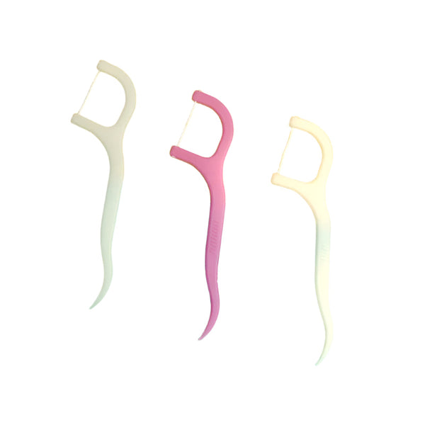 Portable MintGuard floss picks ensuring fresh breath on the go.