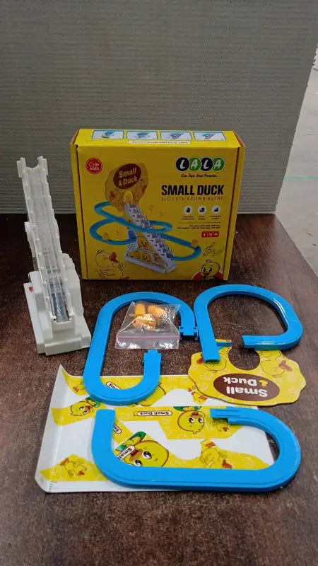 Duck Climb Stairs Toy – Electric Musical Duck Climbing Track with Lights for Kids