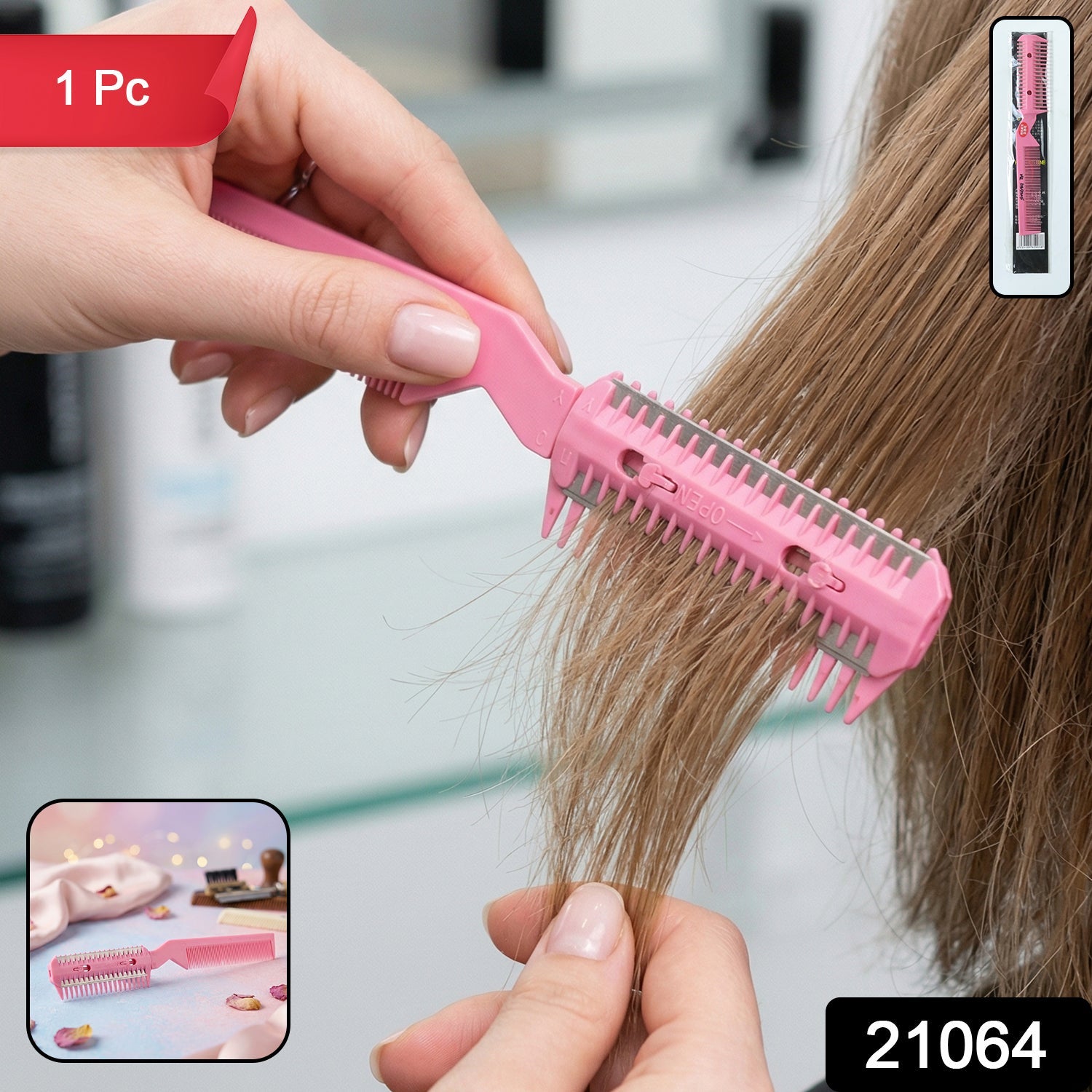 Double Sided Hair Cutting Comb – Precise Thinning & Styling Tool Secondary image