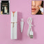 Rechargeable facial hair remover set for women with precision trimming