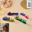 Decorative hair clip set with stylish text design for girls and women