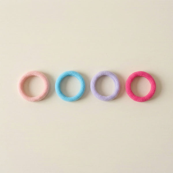 Soft, stretchy hair bands suitable for daily use and active kids