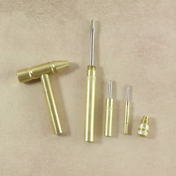 Multi-function hammer tool equipped with various screwdriver tips for home projects