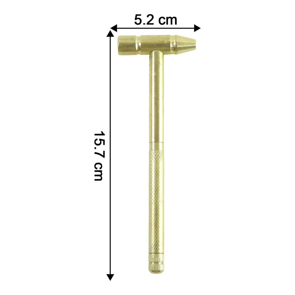 5-in-1 small hammer with interchangeable screwdriver tips for versatile home repairs Main image