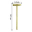 5-in-1 small hammer with interchangeable screwdriver tips for versatile home repairs
