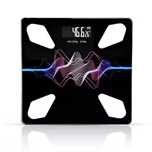Digital Tempered Glass Weighing Scale – X-Design LCD Display