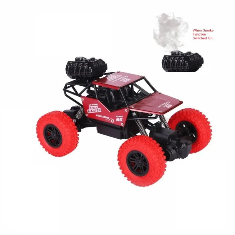 Adventure Awaits! Unleash Thrills with this Powerful 4x2 RC Monster Truck Toy – Race, Climb, Explore, Independent Suspension & Dynamic Smoke/Mist for Boys & Girls Secondary image