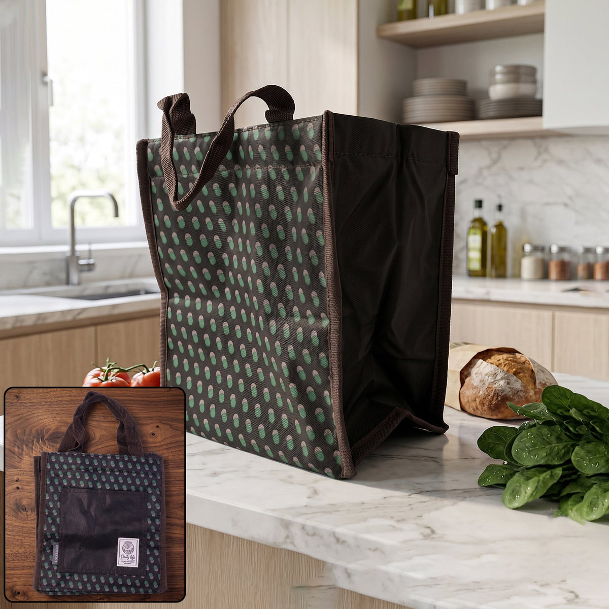 reusable multipurpose carry bag 23x22 cm for shopping Main image
