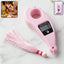 Digital mantra jaap counter on finger with LCD display and traditional tassel