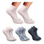 Generic 3_Pair Set Unisex Casual Cotton Printed Low Cut Socks (Multicolor)