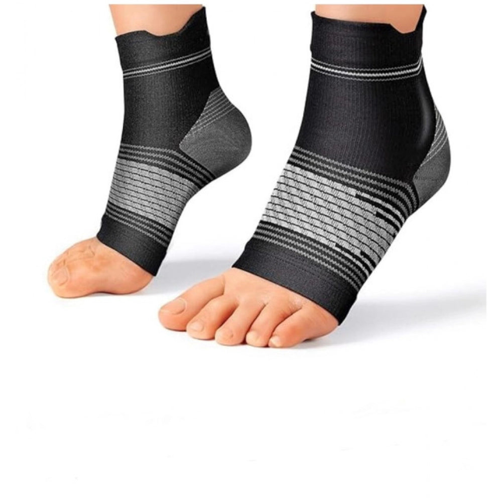 Generic 3_Pair Set Unisex Casual Cotton Printed Ankle Length Support Socks (Multicolor) Main image