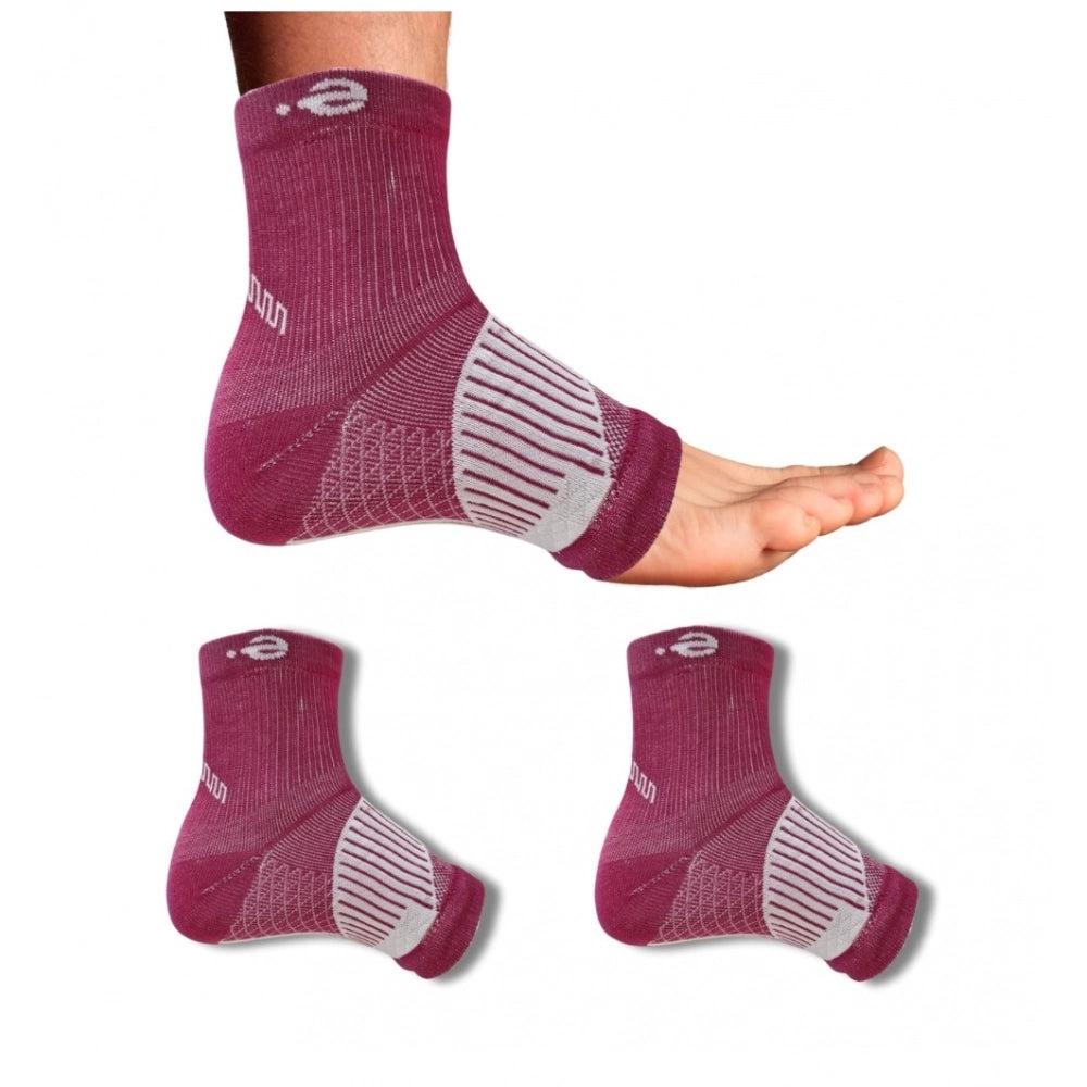 Generic 3_Pair Set Unisex Casual Cotton Printed Ankle Length Support Socks (Multicolor) Main image