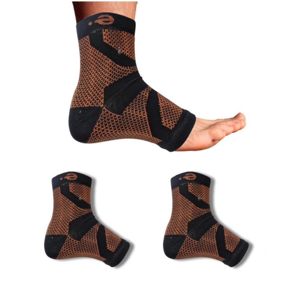 Generic 3_Pair Set Unisex Casual Cotton Printed Ankle Length Support Socks (Multicolor) Main image