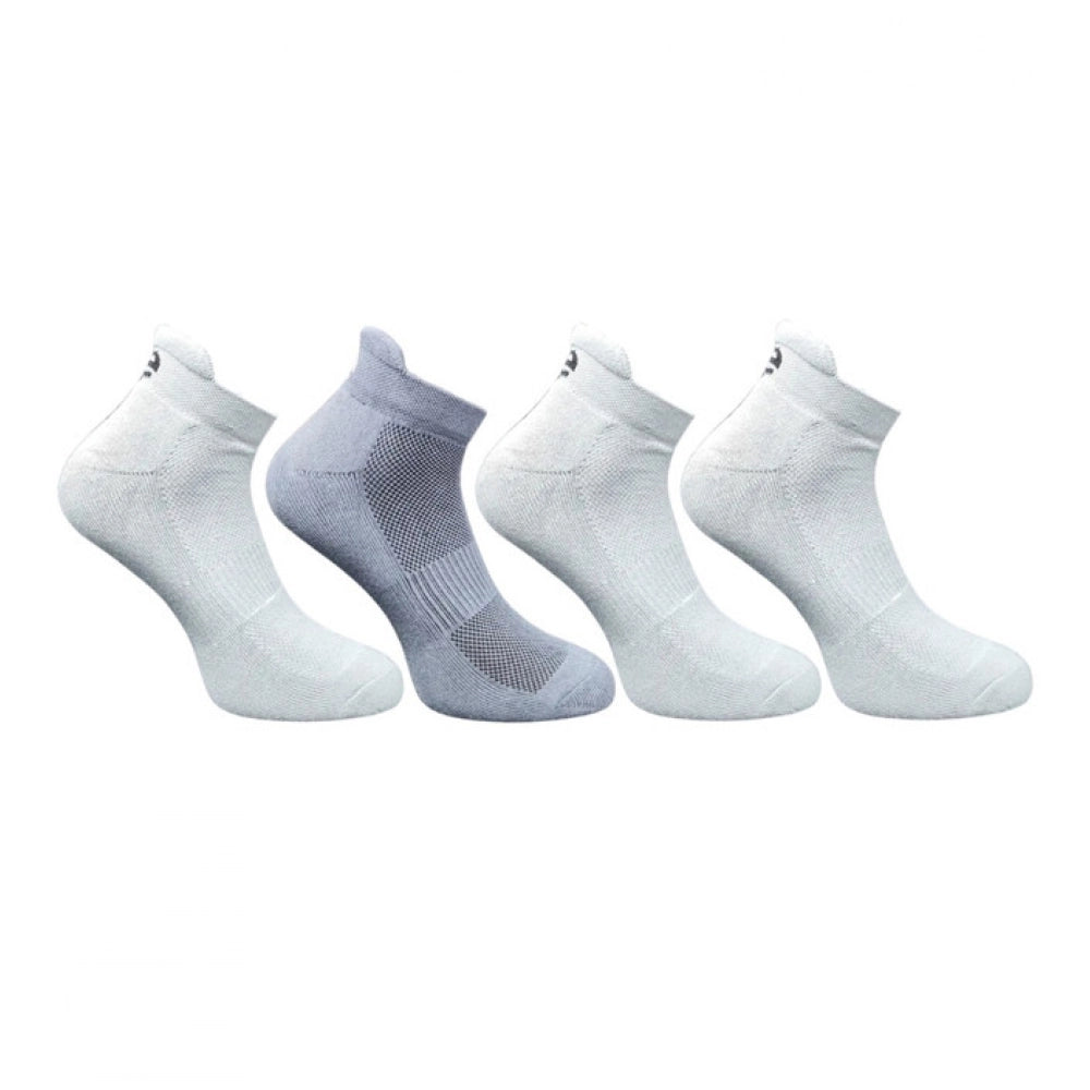 Generic 4_Pair Set Unisex Casual Bamboo Cotton Printed Ankle Length Socks (Multicolor) Main image