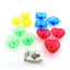 Generic Pack Of 2_Floral Diya Set – Multi-Color Tea Light Holders Set of 12 (Color: Assorted )
