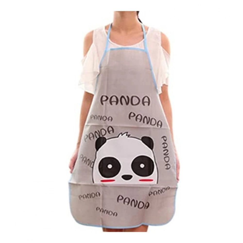 Generic Pack of 2_Printed Waterproof Kitchen Apron with Pockets for kids– (Color: Assorted ) Secondary image