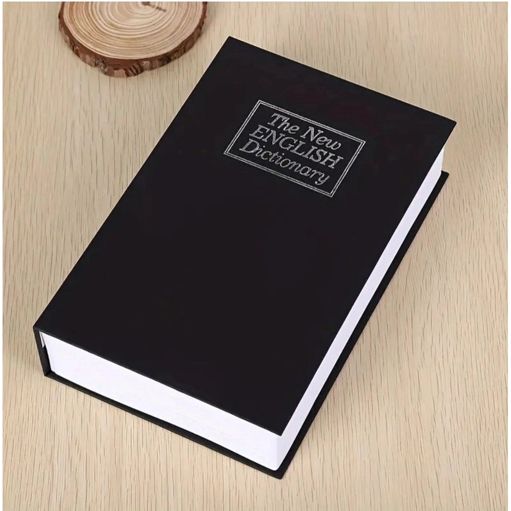 Generic Secret Book Safe with Number Locker (Black) Main image