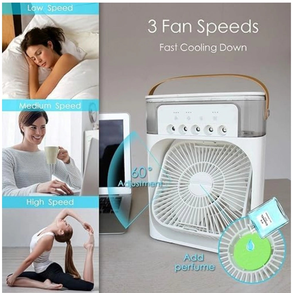 Generic Plastic Air Fan with LED Nightlight Secondary image