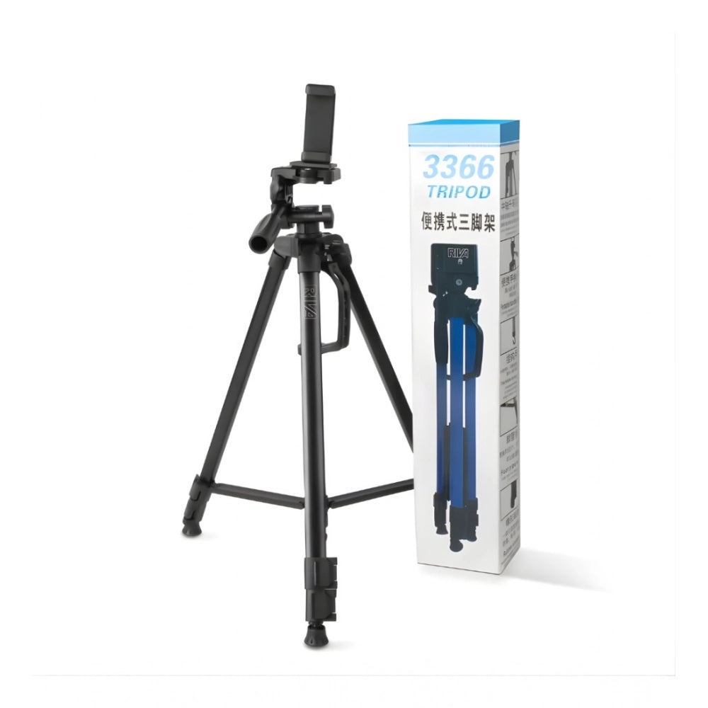 Generic Steel-Plastic Universal 55" Tripod with 360° Pan-Tilt Head Main image