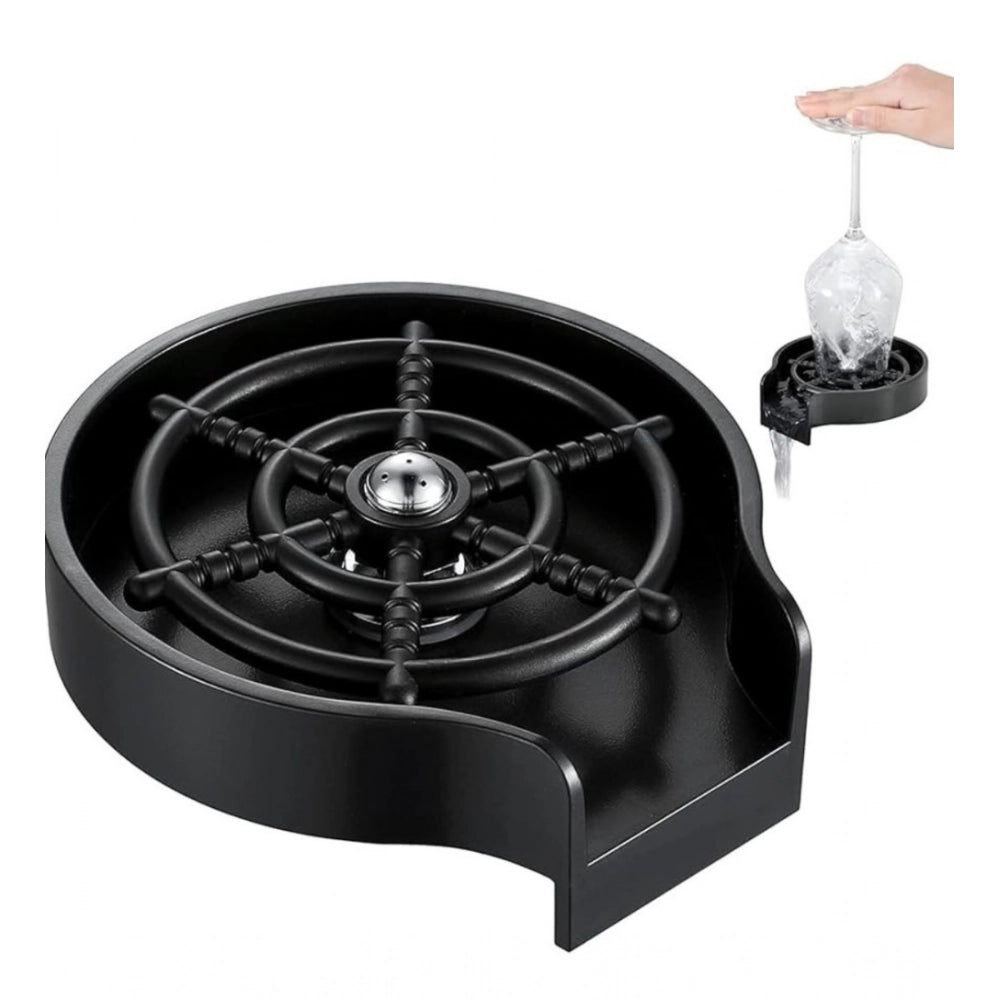 Generic Steel, Plastic Automatic Cup Rinser, Bottle Cleaner, Glass Rinser for Kitchen Sinks Main image