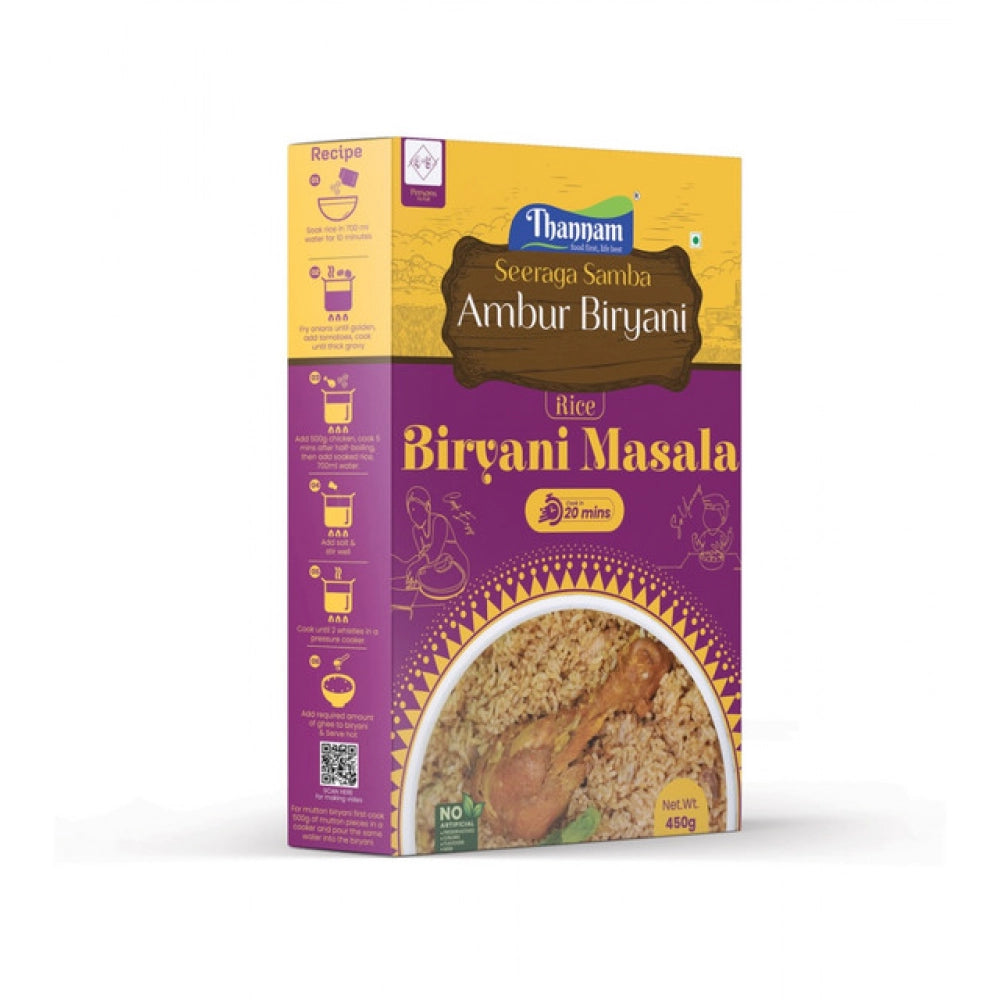 Generic Thannam Ambur Biryani Masala Powder With Rice (450GM) Secondary image