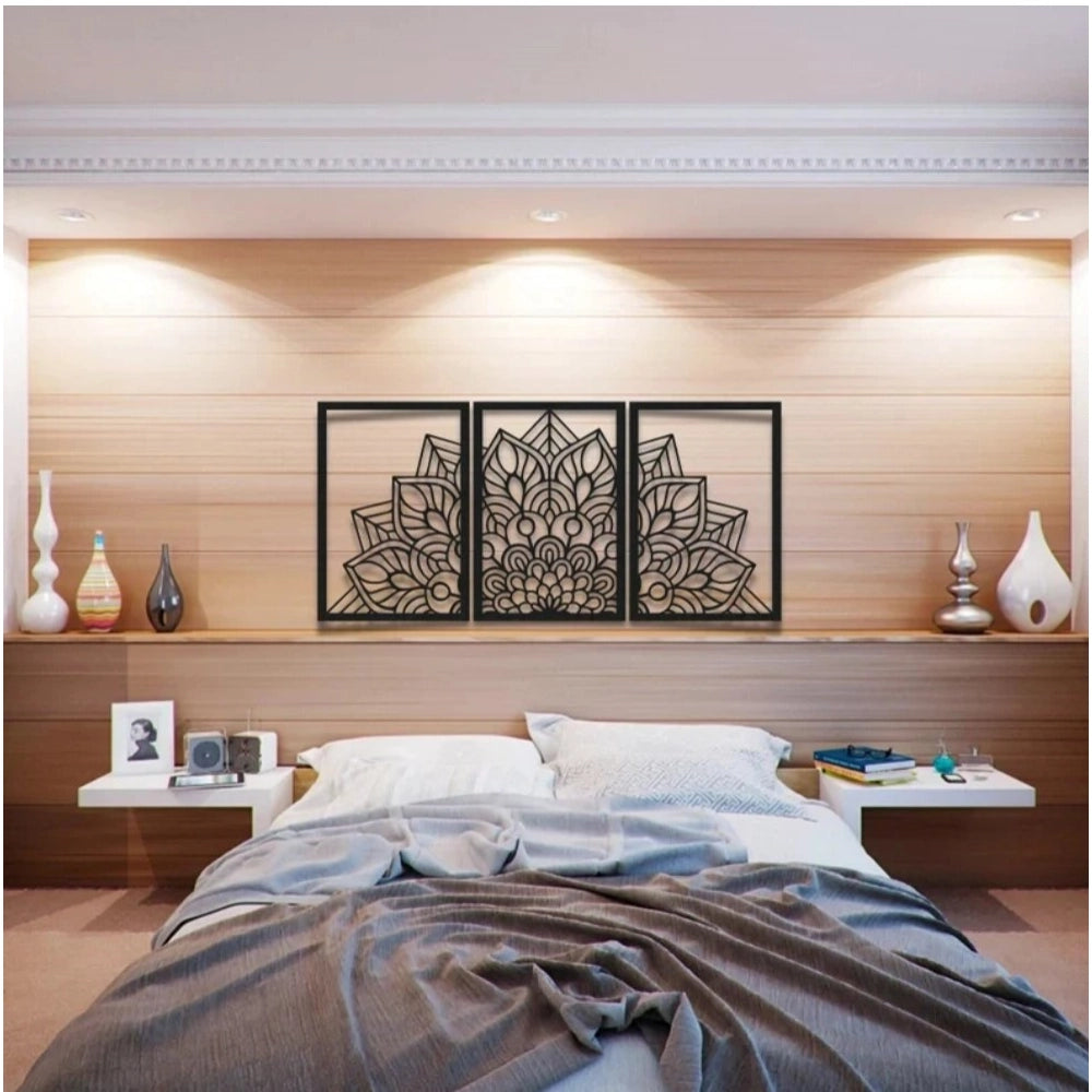 Generic Zen Mandala Wooden Wall Decor Secondary image