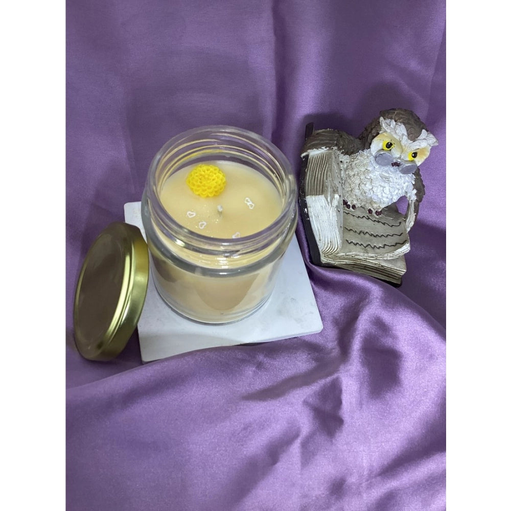 Generic Pack Of_2 Soy Wax And Bees Wax Blend Candles Liquid Volume 130 Main image
