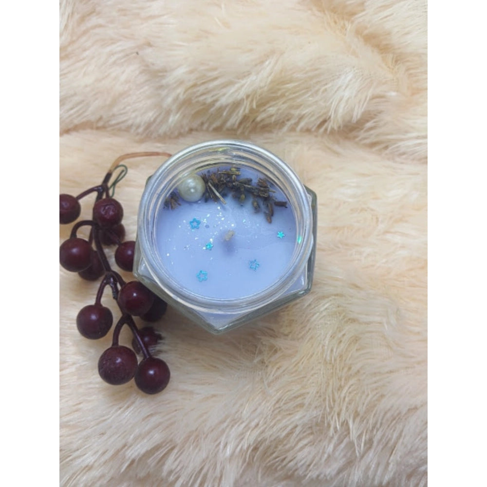 Generic Pack Of_2 Soy Wax And Bees Wax Blend Candles Liquid Volume 80 Secondary image