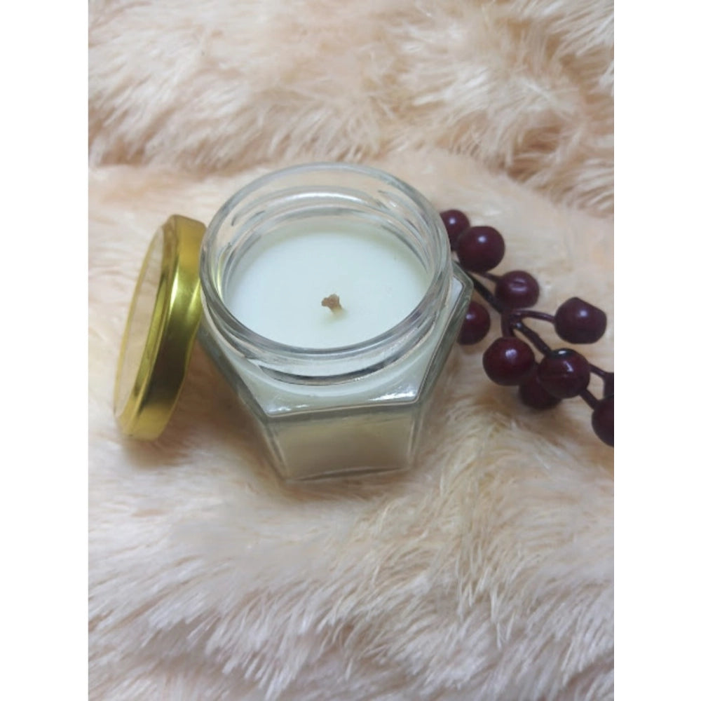 Generic Pack Of_2 Soy Wax And Bees Wax Blend Candles Liquid Volume 80 Main image