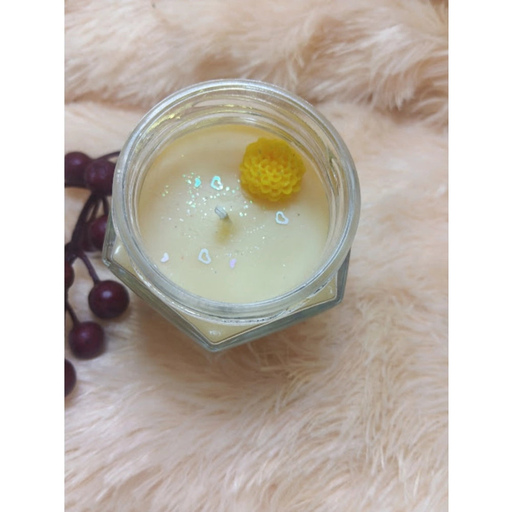 Generic Pack Of_2 Soy Wax And Bees Wax Blend Candles Liquid Volume 80 Main image