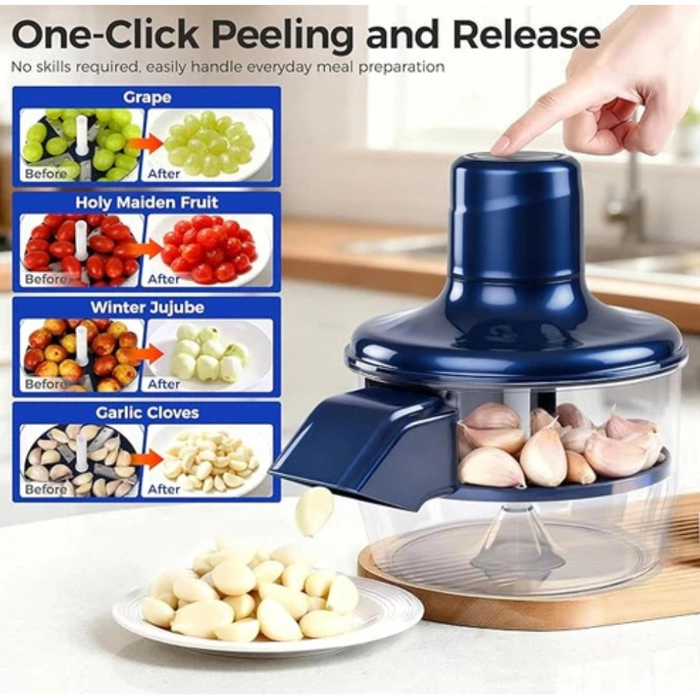 Generic Plastic Solid An Electric Automatic Peeler (Blue) Secondary image