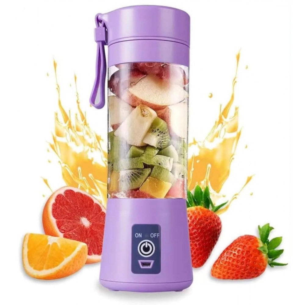 Generic Plastic Solid Electric USB Juicer (Purple) Main image
