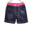 Generic Girl's Denim Ribbed Elasticated Shorts (Pink-Blue)