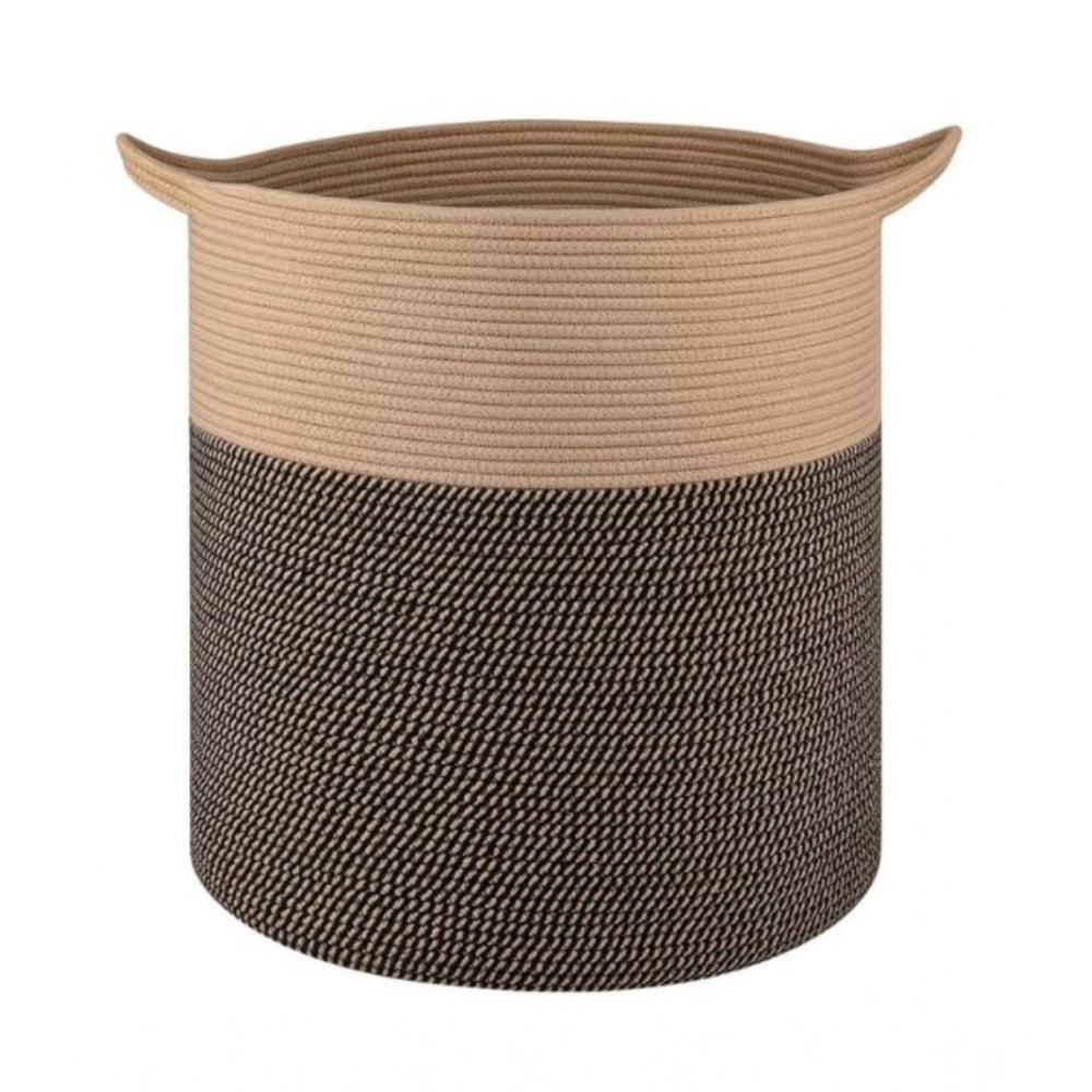 Generic Cotton 12x14 Inch - Mix Storage Basket For Clothes With Out Lid (Dark-Brown) Secondary image