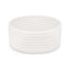 Generic Cotton 8x3 Inch Round 1 Pcs Bedside Organizer With Out Lid (White)