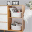 Generic Cotton 10x7x4 Inch2 Pcs Oval Storage Basket For Clothes (White)