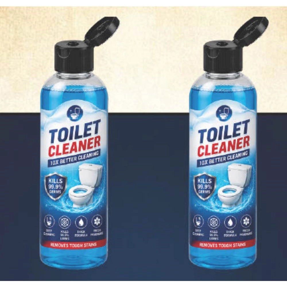 Generic Pack of 2 Ultra Clean Toilet Cleaner Gel Bottles 100 ML Main image