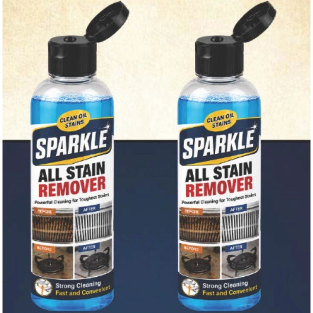 Generic Pack of 2 Sparkle Kitchen Stain Remover Liquid Bottles 100 ML Main image
