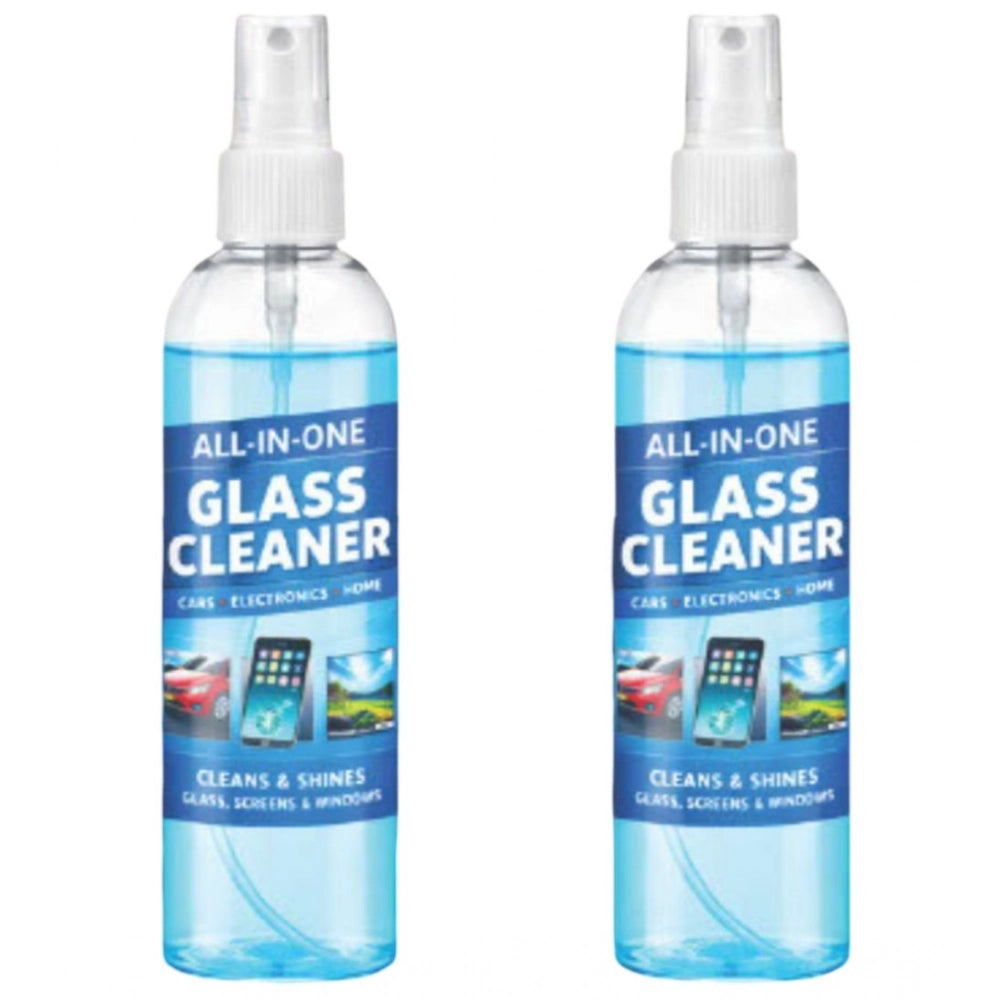 Generic Pack of 2 All-in-One Glass Cleaner Spray Bottles 100 ML Secondary image