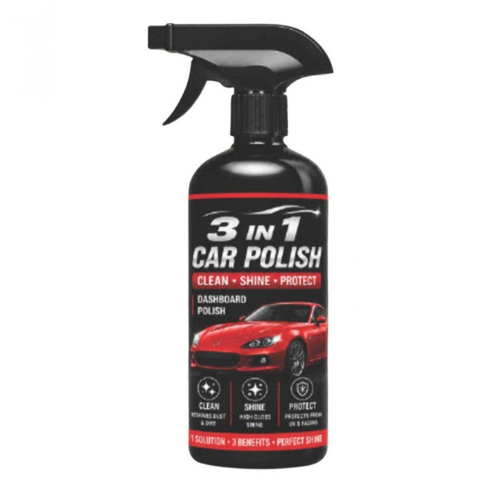 Generic Pack of 1 3-in-1 Car and Bike Polish Spray Bottles 100 ML Secondary image