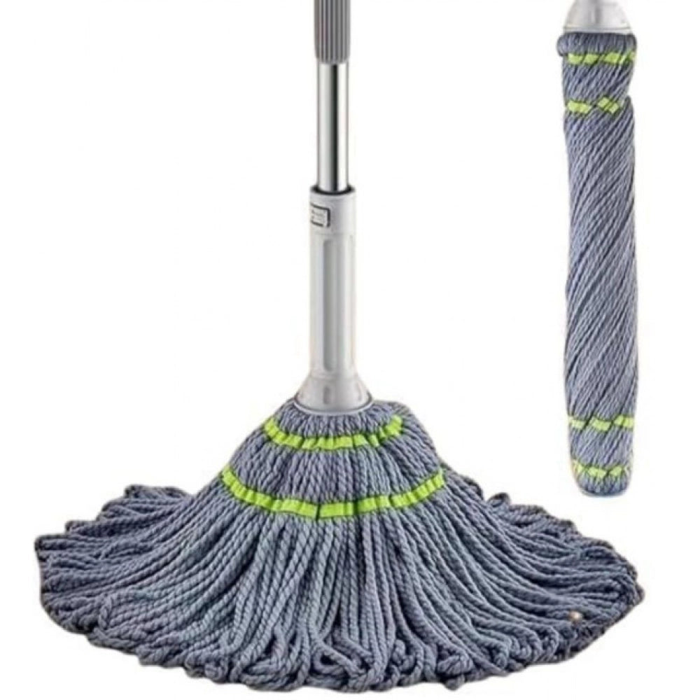 Generic Pack of 2 Microfiber Twist Mop for Floor Cleaning (Grey) Secondary image